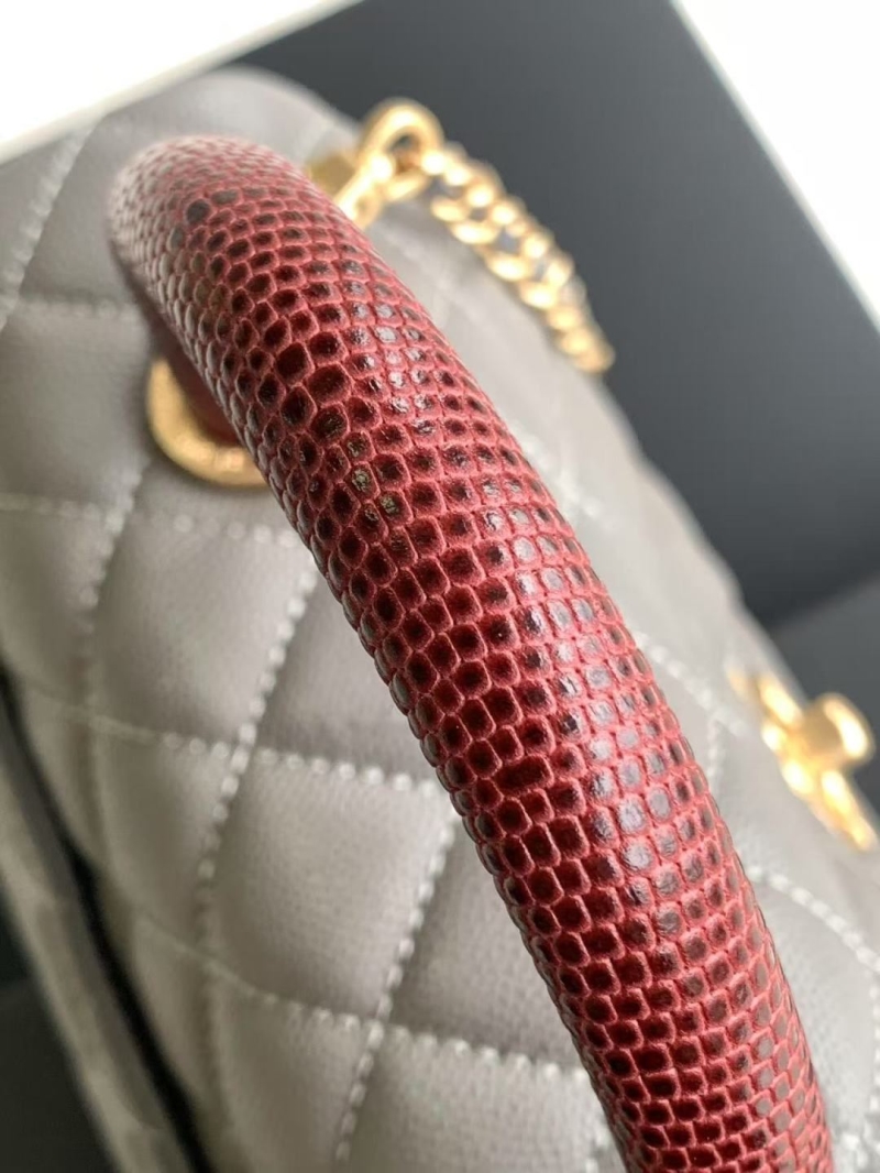 Ch**el top handle bags